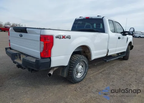 2022 Ford F-250 Xl from USA, damaged, VIN 1FT7X2B68NEE43109